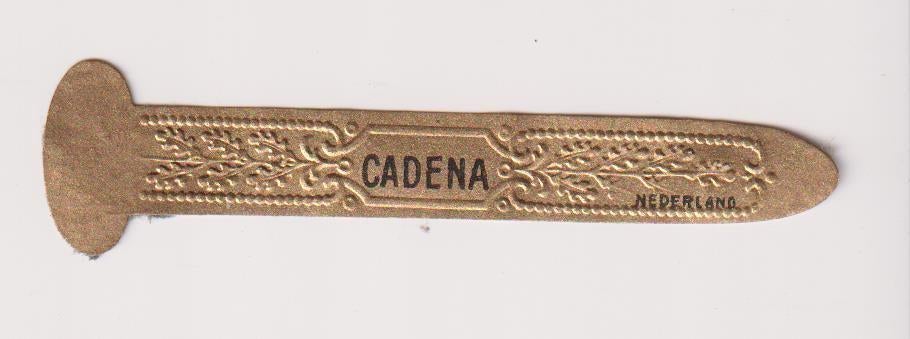 sigarenbanden - CADENA, Verzamelen, Ophalen of Verzenden, Zo goed als nieuw, Sigarenbandjes