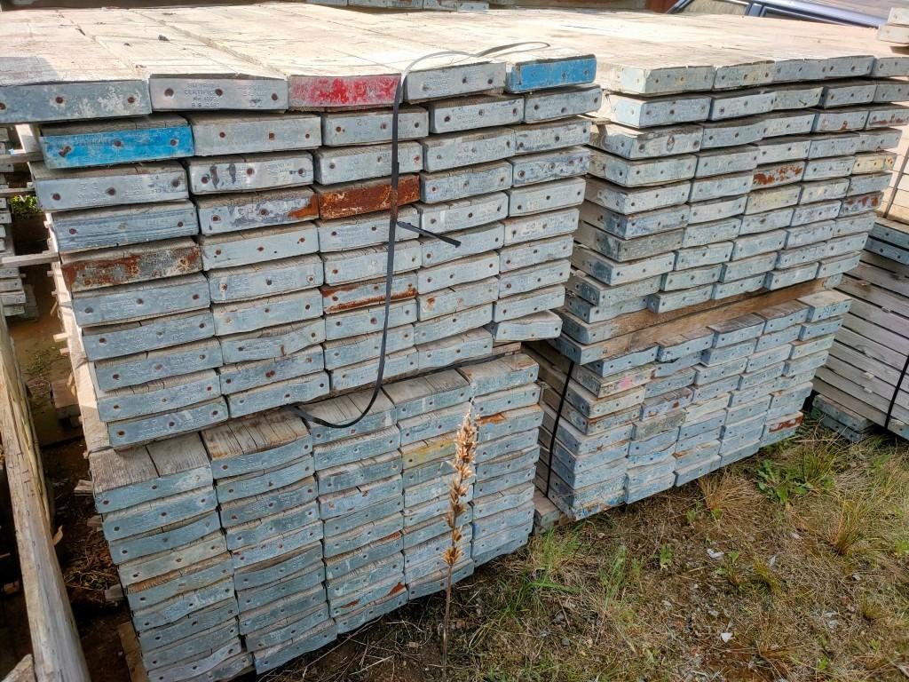 steigerhout / steigerplanken +/- 6 cm dik, Doe-het-zelf en Verbouw, Hout en Planken, Ophalen, Gebruikt, Plank, Steigerhout