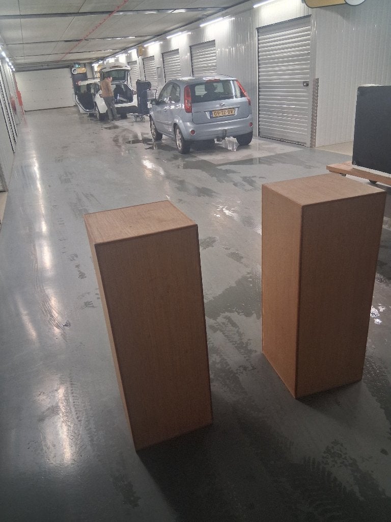 bloempot onderzetters, Vierkant, Binnen, Zo goed als nieuw, Aardewerk