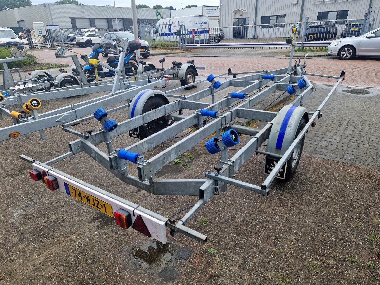 Pega MP 1350/600 ook voor skiboten met schroefas  !!!, Watersport en Boten, Boottrailers, Minder dan 1500 kg, 6 tot 9 meter, Overige typen