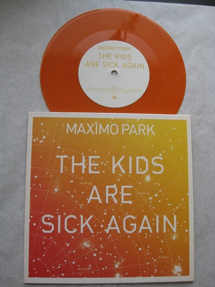 Maximo Park,  The Kids Are Sick Again 2009  Indie, Cd's en Dvd's, 7 inch, Ophalen of Verzenden, Beschermende buitenhoes, Nieuw in verpakking