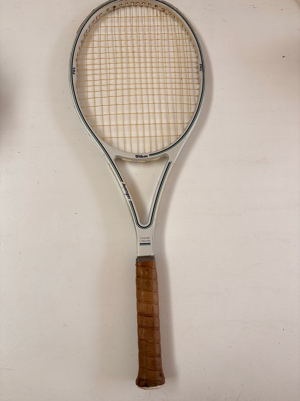 Vintage Wilson Avenger Graphite Composite Tennisracket, Ophalen, Gebruikt, Racket, Wilson