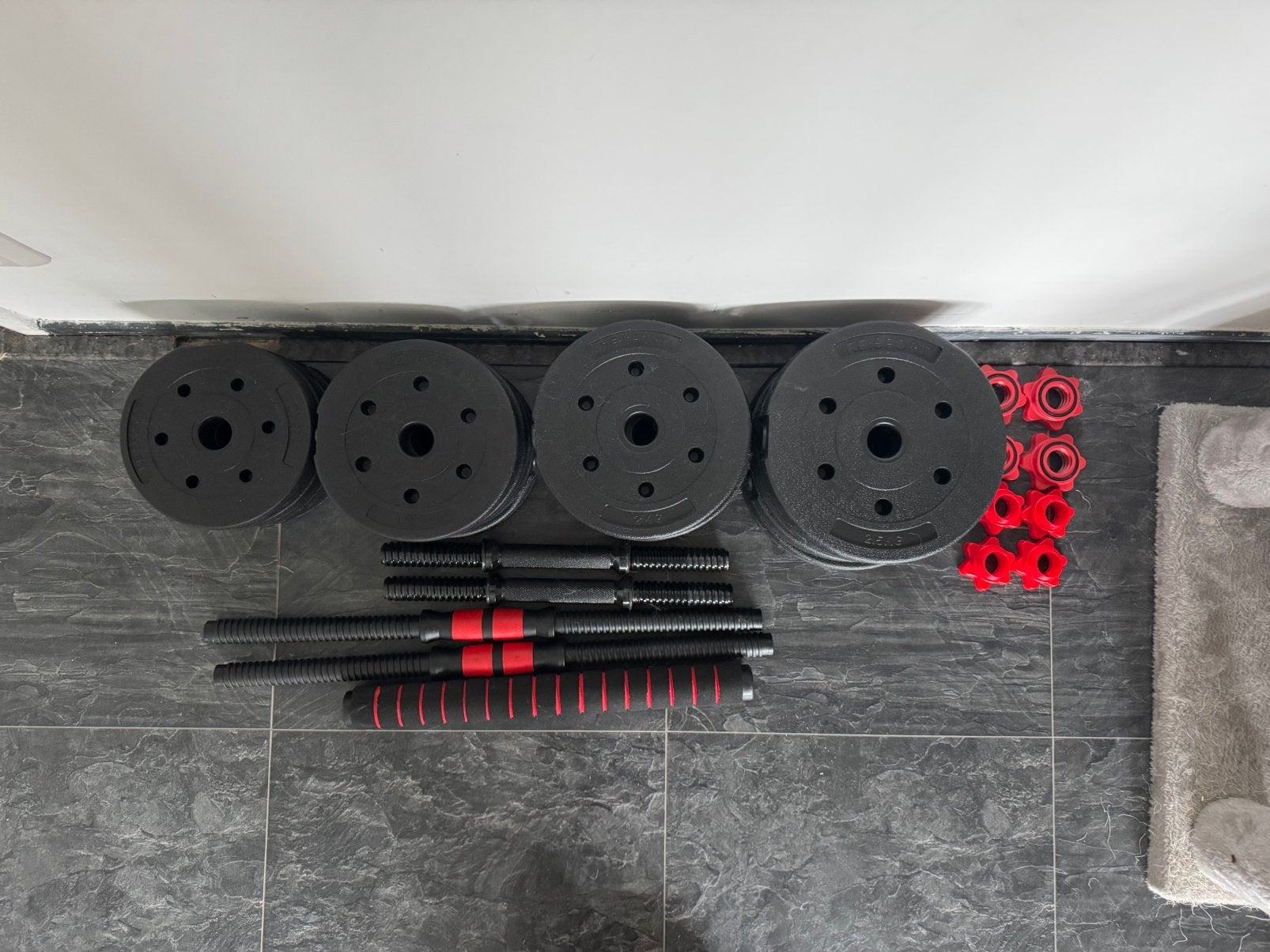 2-in-1 Dumbbell Set, 15-40 kg, Adjustable Dumbbell Set, Ophalen of Verzenden, Zo goed als nieuw, Dumbbell