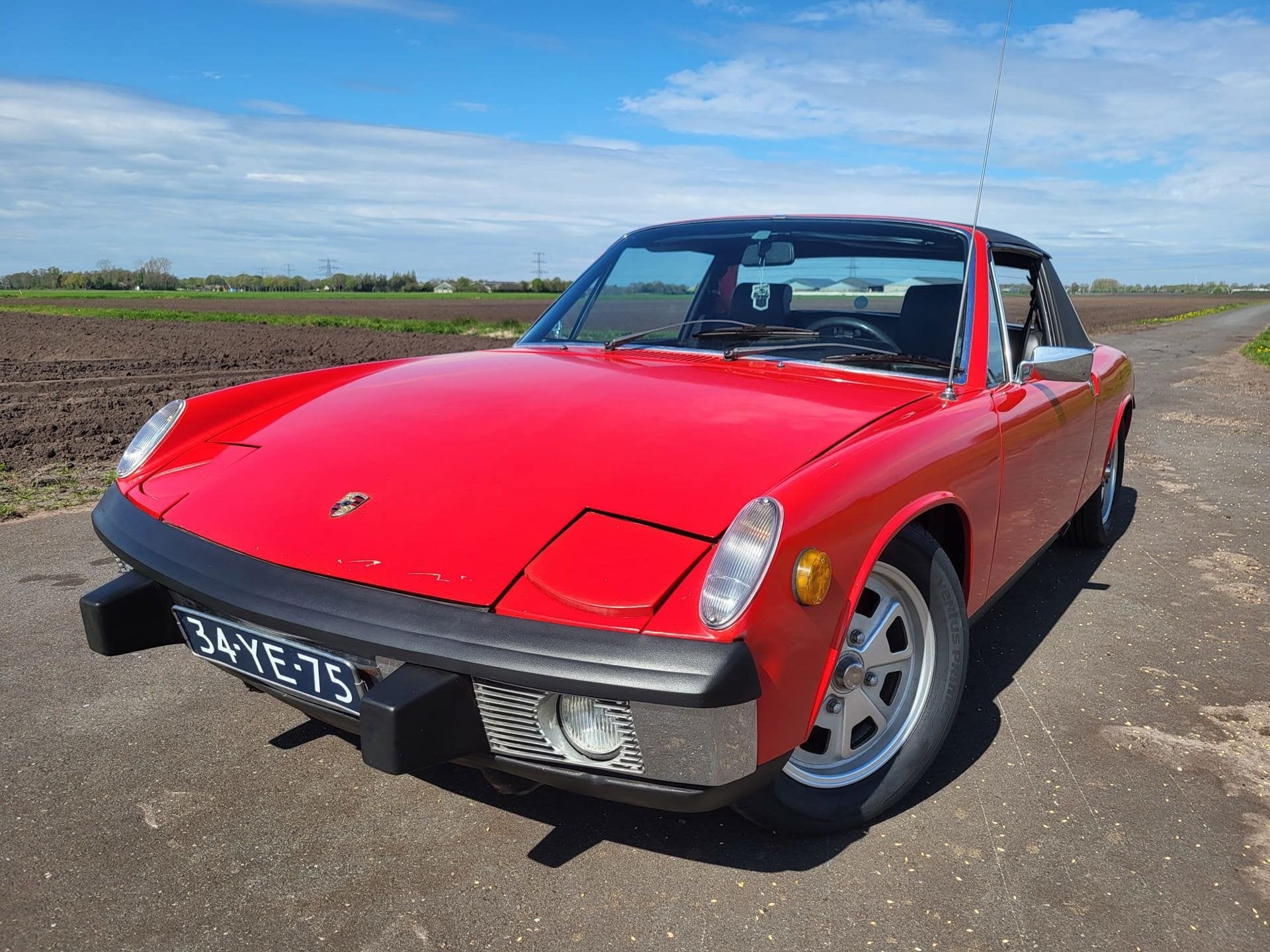 Porsche 914 2.0 Oldtimer 1973 Targa, Auto's, Oldtimers, Bedrijf, Te koop, Porsche, Overige brandstoffen, Overige carrosserieën