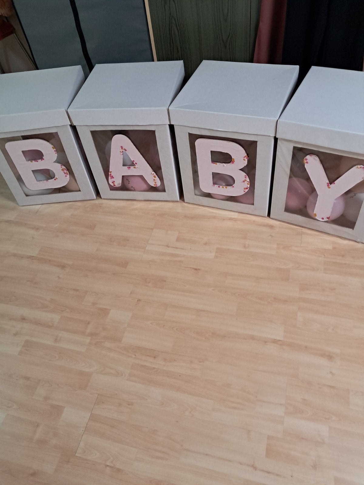 BABY dozen voor babyshower, Ophalen