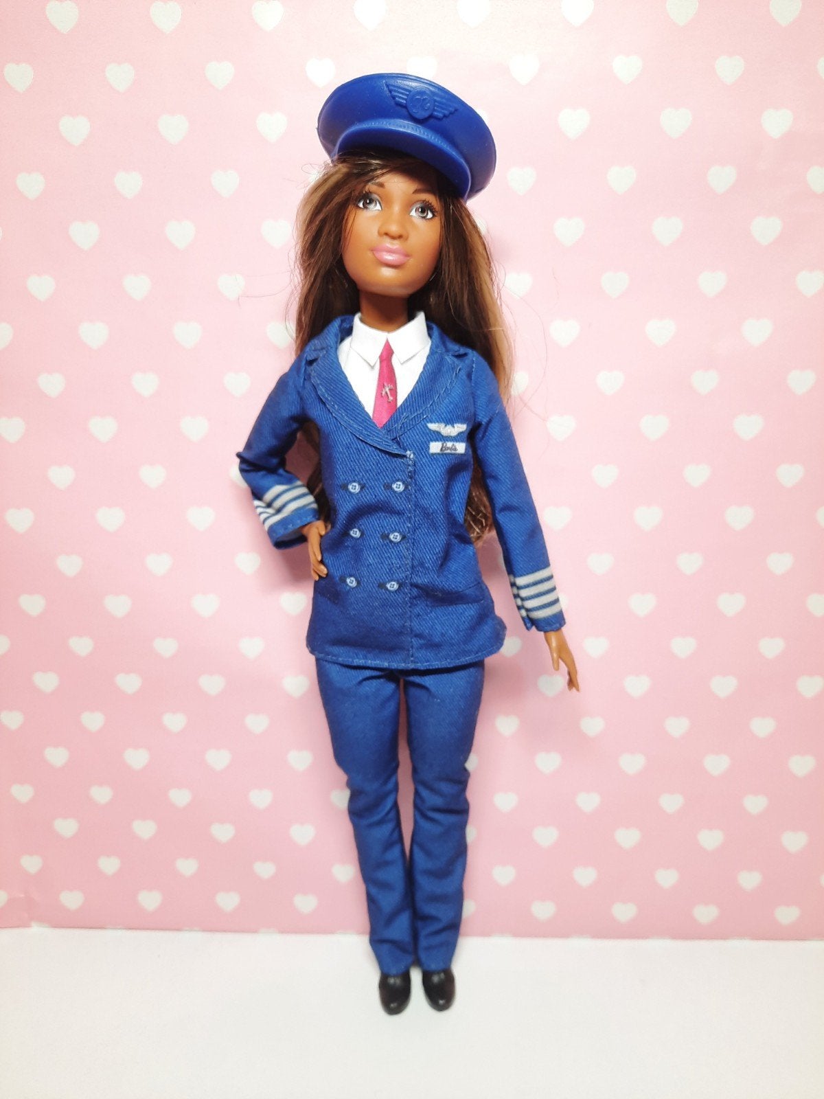Barbie Piloot Modepop - You Can Be Anythingm, Ophalen of Verzenden, Zo goed als nieuw, Barbie