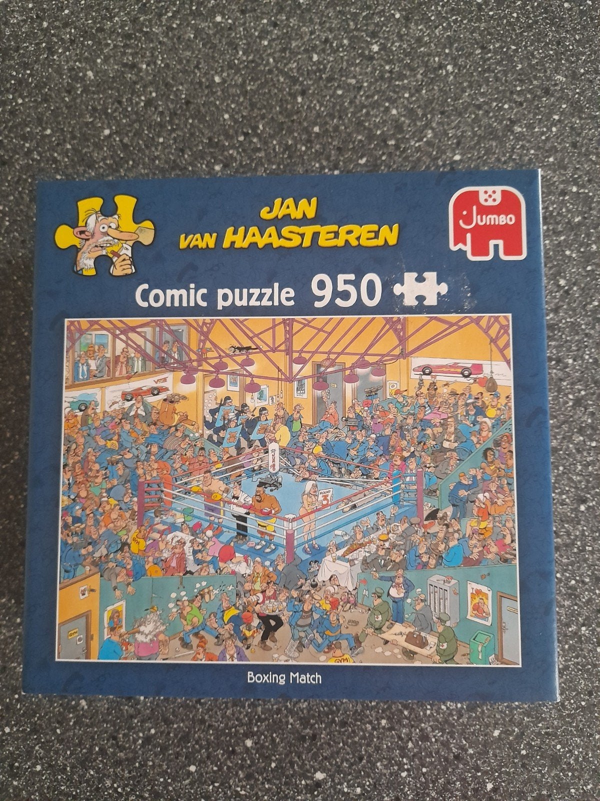 Jan van Haasteren puzzel 950 stukjes - Boxing Match, Ophalen of Verzenden, 500 t/m 1500 stukjes, Zo goed als nieuw