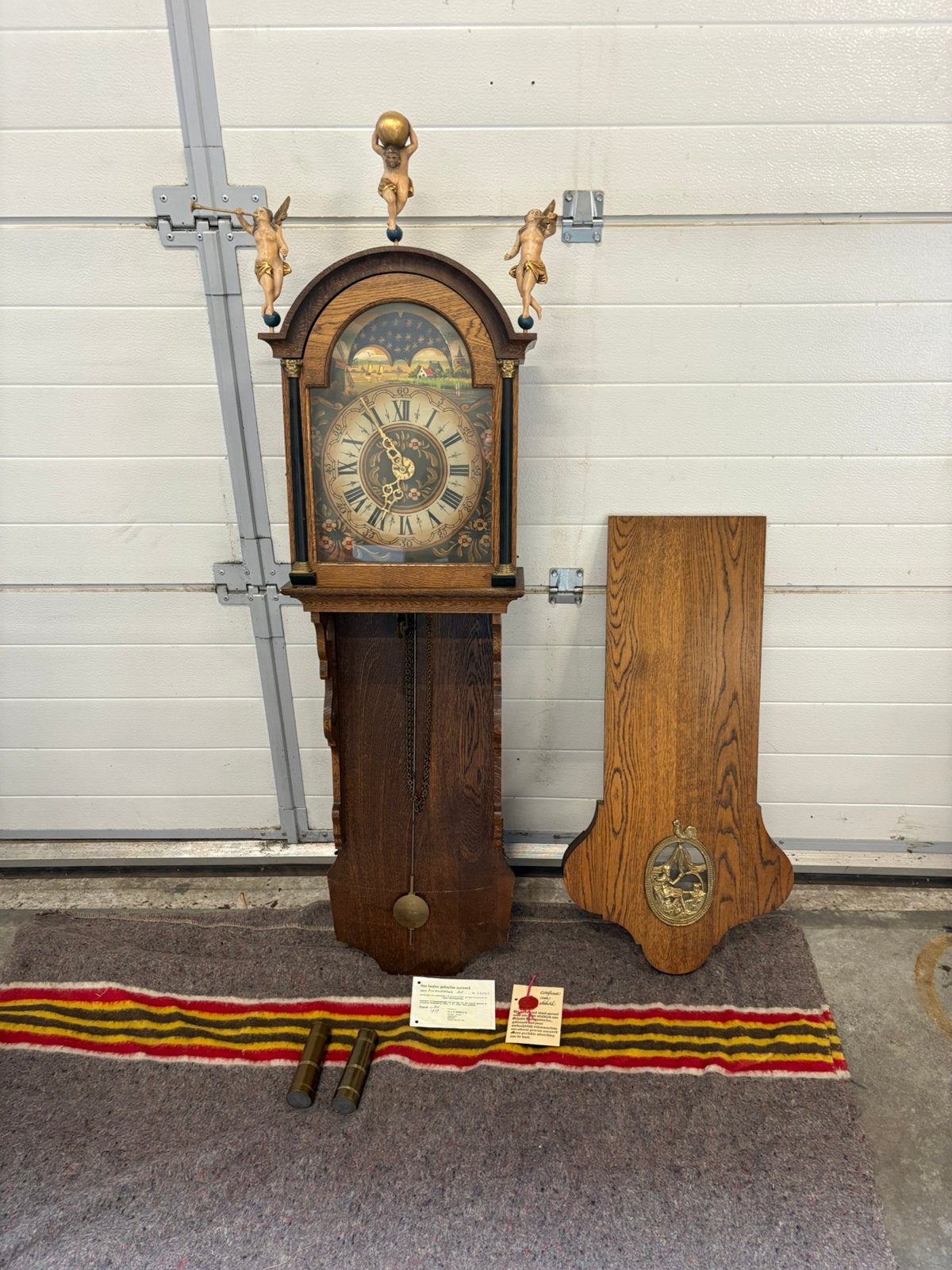 Antieke friese staart klok, Antiek en Kunst, Ophalen