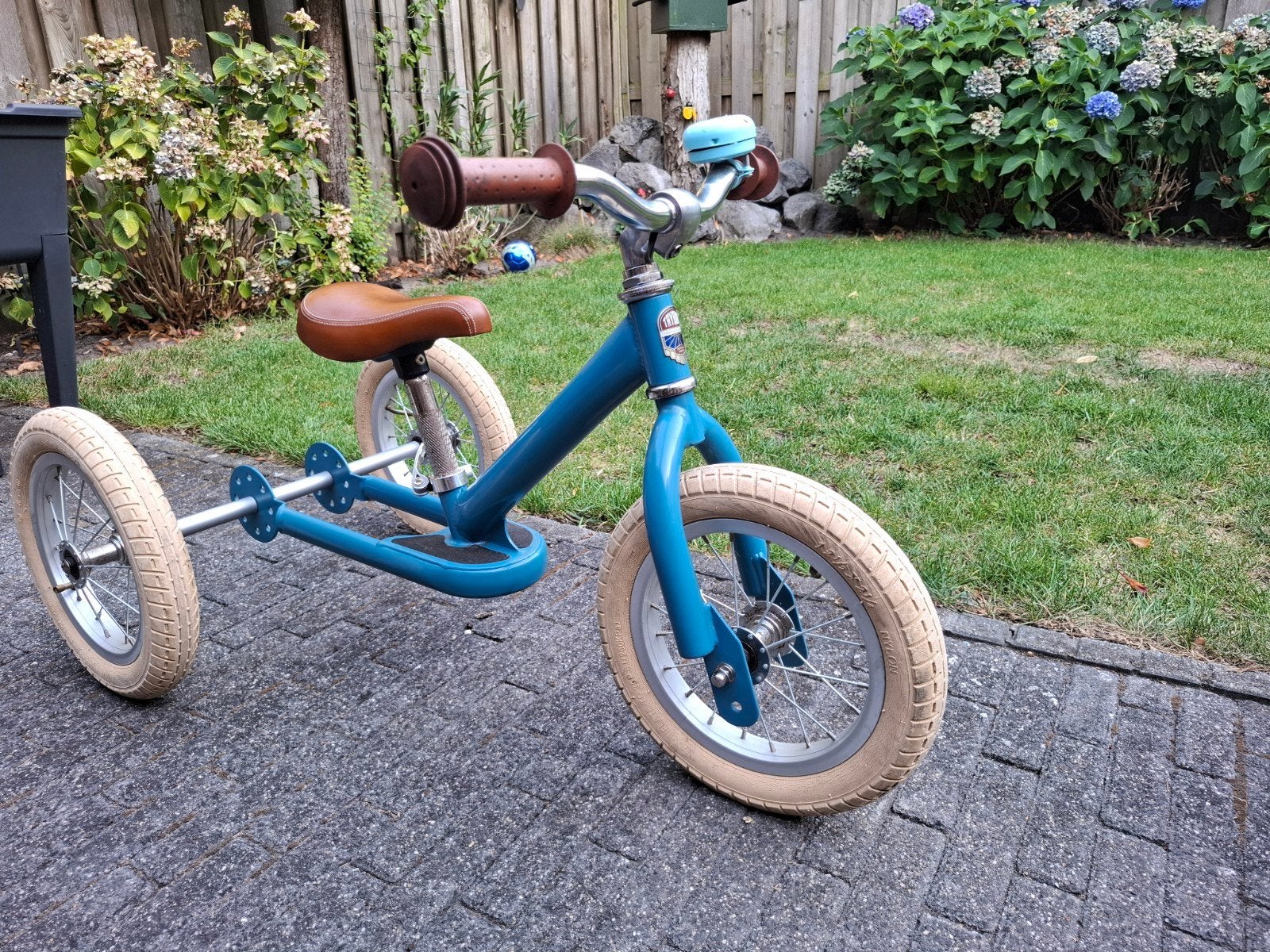 Trybike Loopfiets 2-in-1 Blauw - Nieuwstaat, Fietsen en Brommers, Ophalen, Zo goed als nieuw, Trybike, Verstelbare zitting
