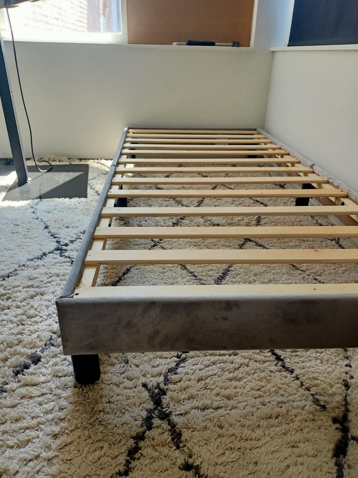 Bedframe gratis ophalen, Ophalen, 90 cm, Eenpersoons, Nieuw