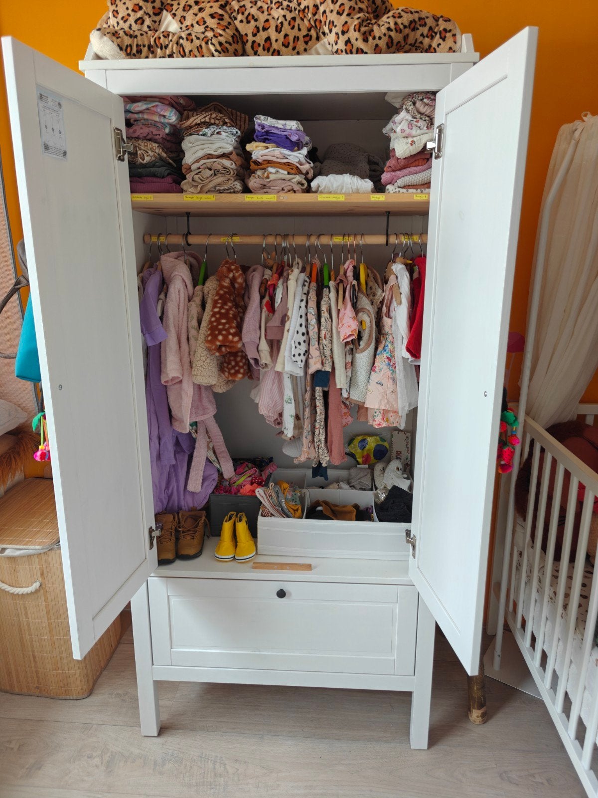 IKEA SUNDVIK kinderkledingkast, Ophalen, Gebruikt, 50 tot 70 cm, 105 cm of meer