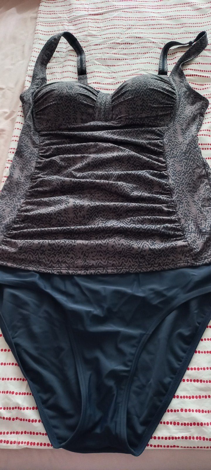 Tankini Livera 44 B/C, Ophalen of Verzenden, Zo goed als nieuw, Blauw, Bikini