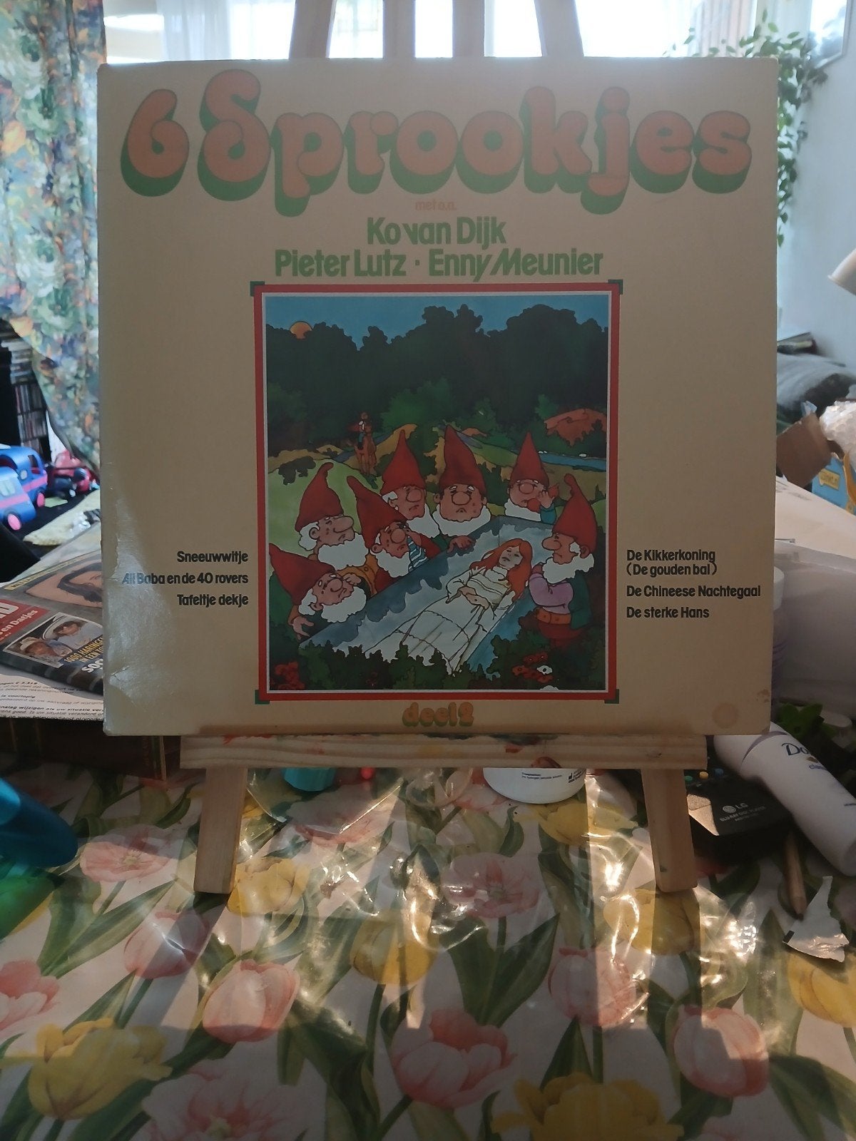 6 Sprookjes LP - Kovan Dijk, Pieter Lutz, Enny Meunier, Ophalen of Verzenden