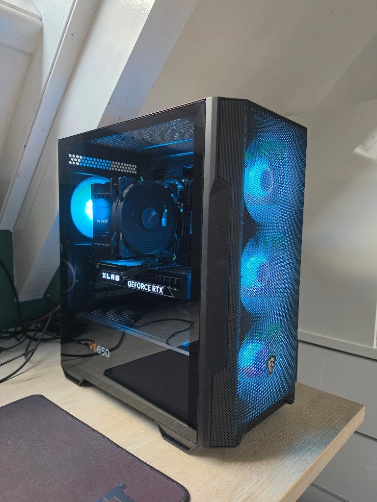 Game PC (Intel 13600k / RTX 4060 8GB / 32GB / RGB), Ophalen, 32 GB, 512 GB, Zo goed als nieuw