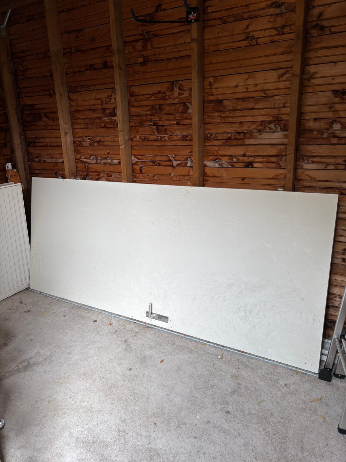 Gratis wite deur (inclusief kader), Ophalen, Gebruikt, 80 tot 100 cm, 215 cm of meer