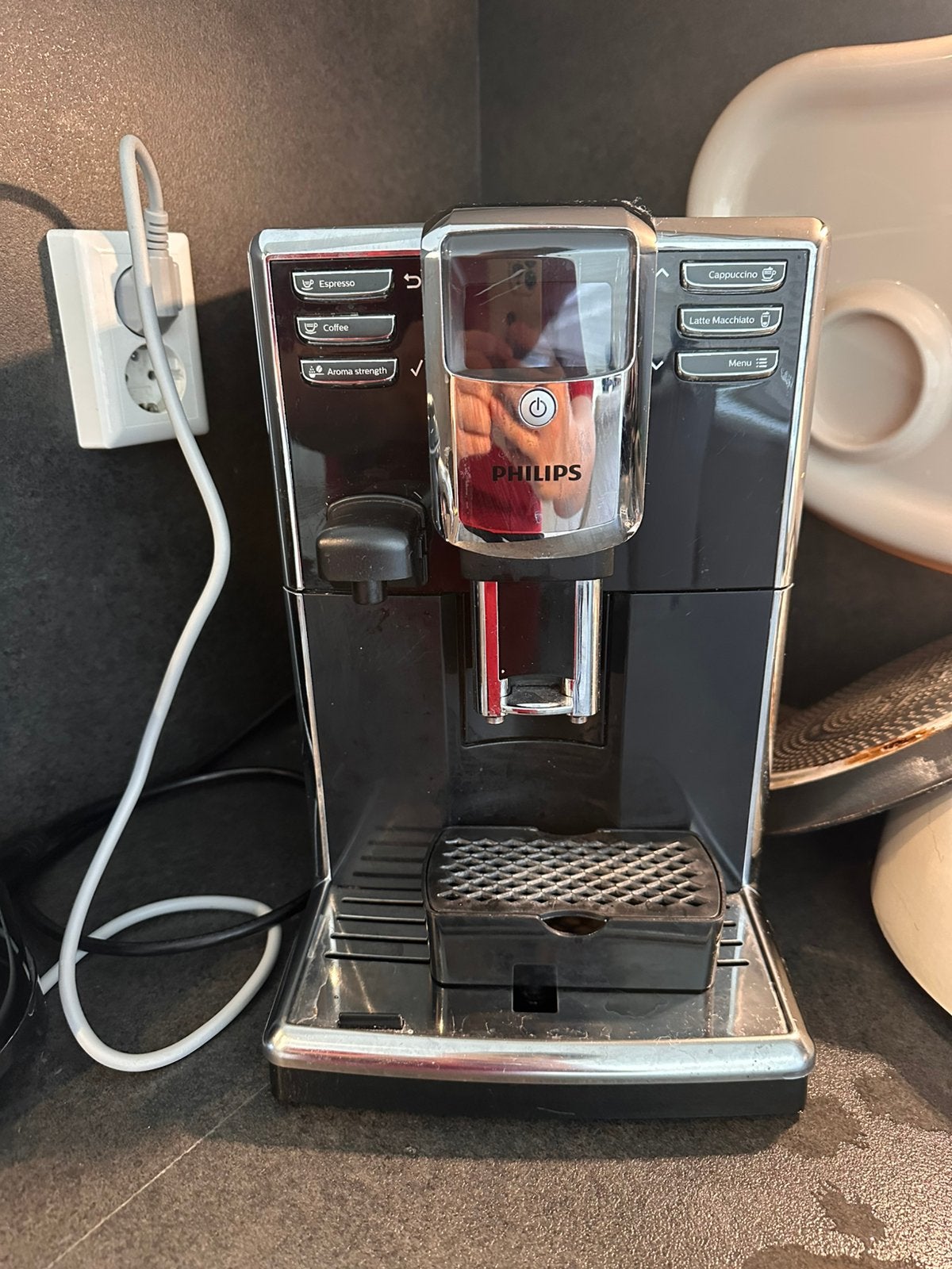 Philips koffiemachine - filter nodig, Ophalen, Gebruikt, Koffiemachine, Koffiebonen