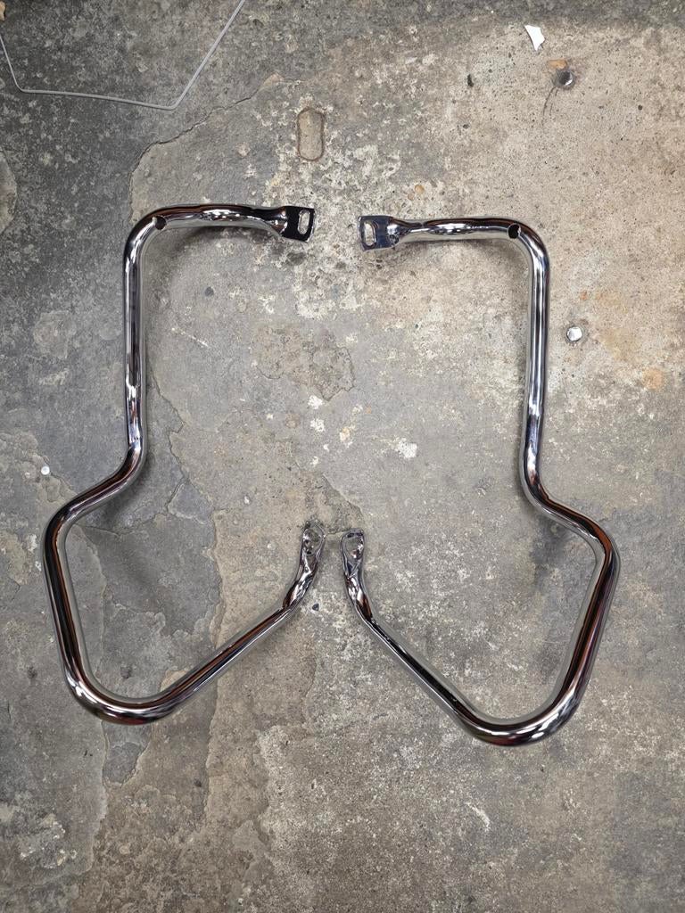 Fiat 500 L Achterbumper Beugel Chroom Links en Rechts, Auto diversen, Nieuw, Ophalen of Verzenden, Nvt, Nvt