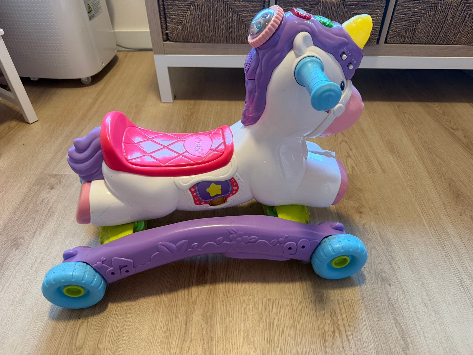Vtech eenhoorn, Ophalen, Zo goed als nieuw, 6 maanden tot 2 jaar