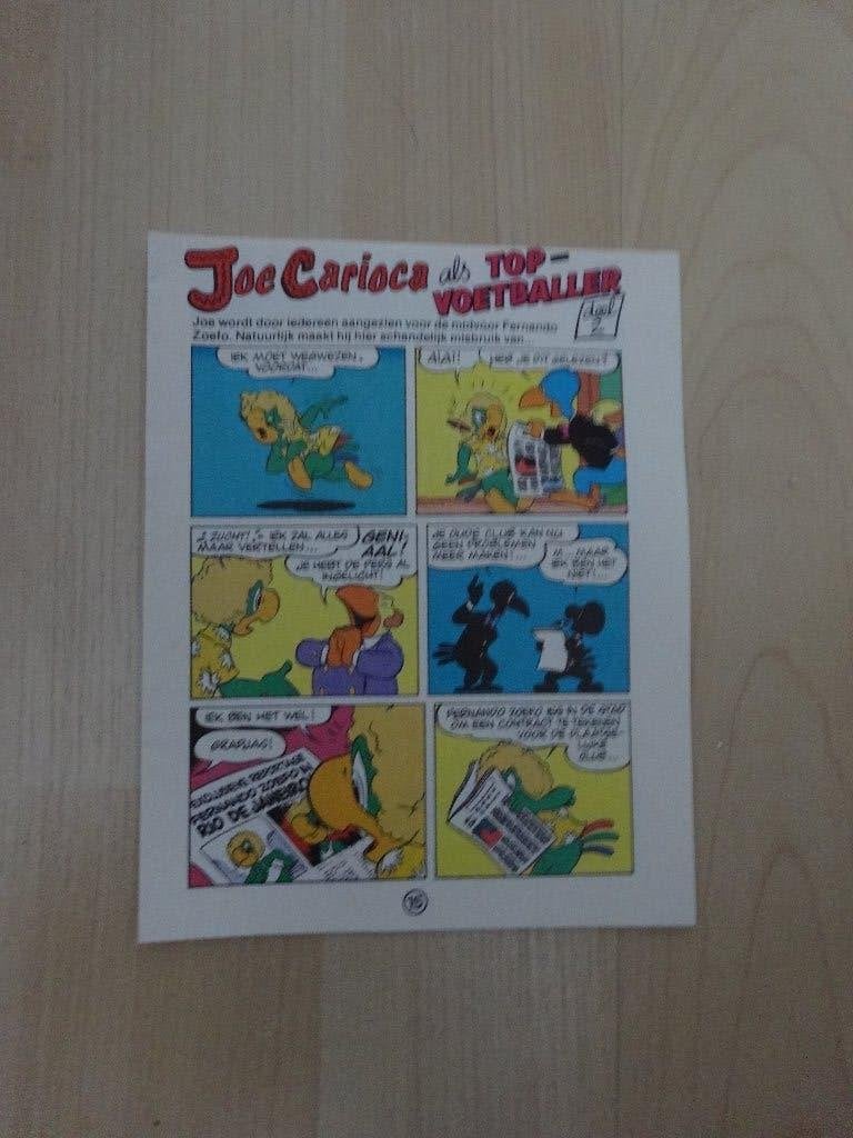 Joe Carioca als topvoetballer deel 2 – 1984 (NIEUW), Eén stripboek, Ophalen of Verzenden, Nieuw