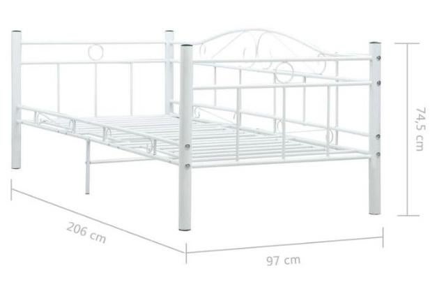 Multifunctionele metalen uittrekbare 1-2 persoons slaapbank., Kinderen en Baby's, Ophalen, Gebruikt