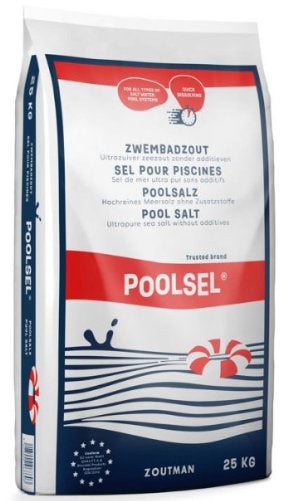 Zwembadzout 25 kg, Ophalen, Nieuw, Reinigingsmiddel