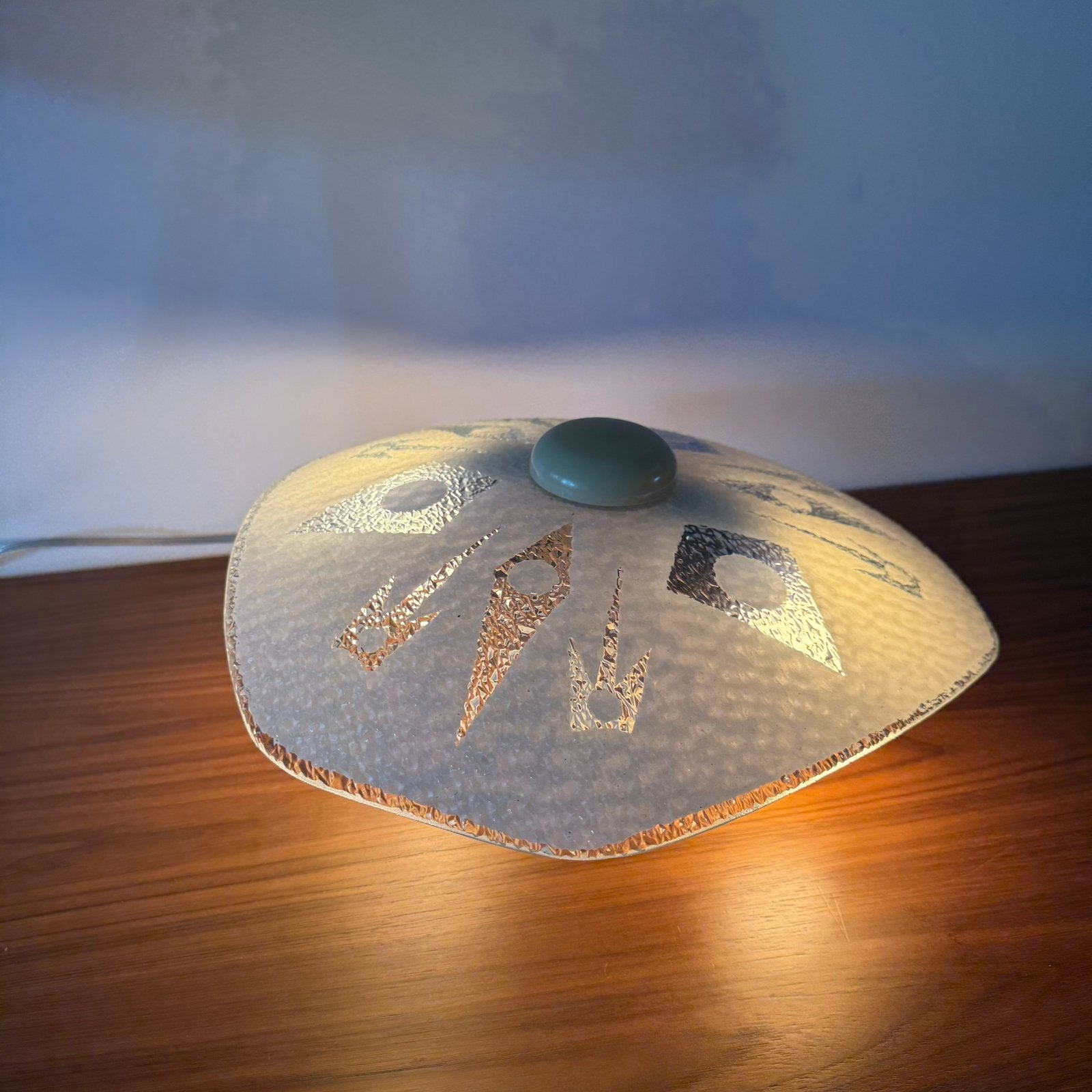 Plafondlamp, schaallamp, vintage, retro, jr 50/60, netjes, Huis en Inrichting, Ophalen of Verzenden, Zo goed als nieuw