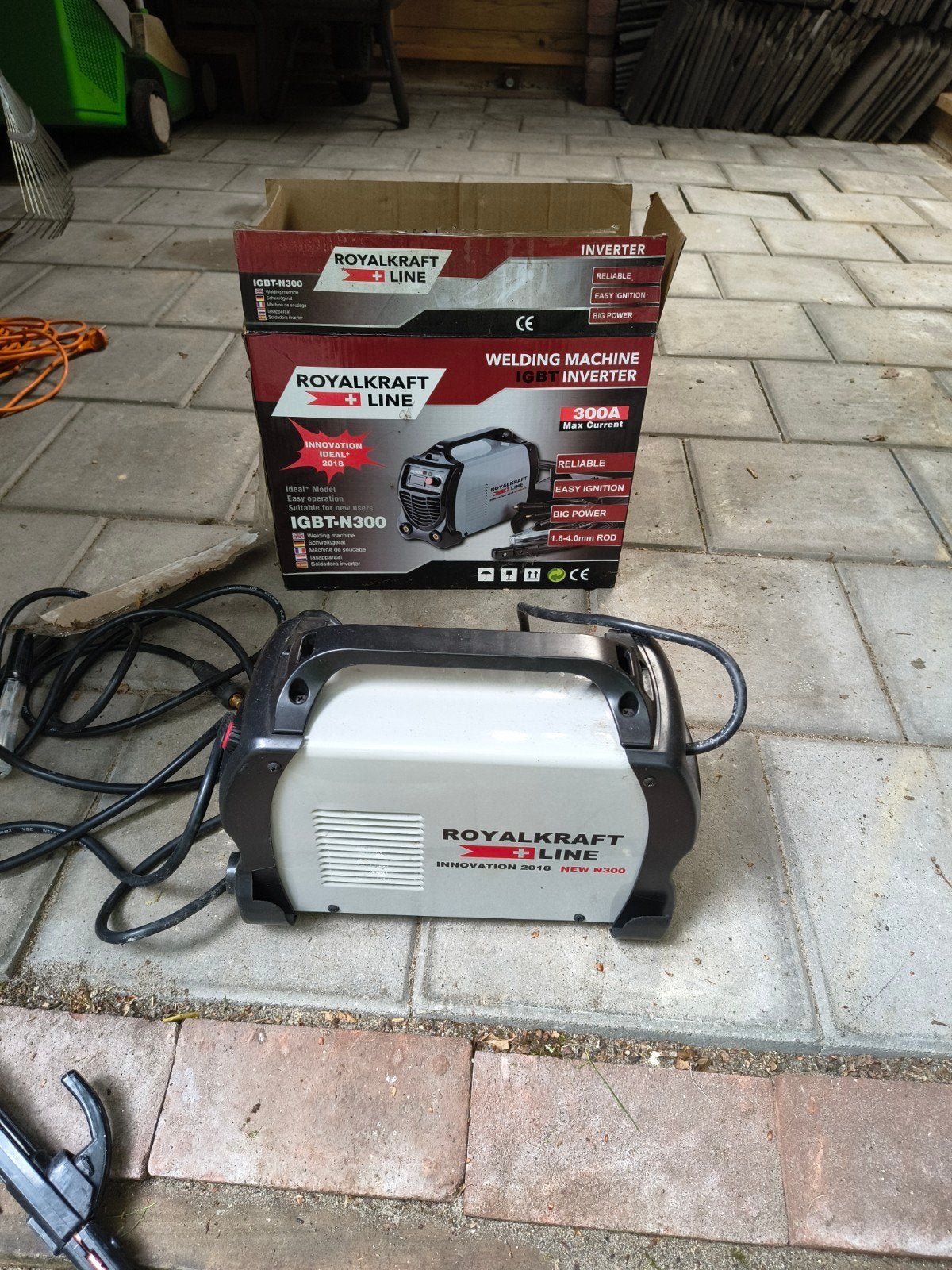 Royal Kraft Line IGBT-N300 Inverter Lasapparaat Hobby, Doe-het-zelf en Verbouw, Ophalen, Zo goed als nieuw, 250 ampère of meer