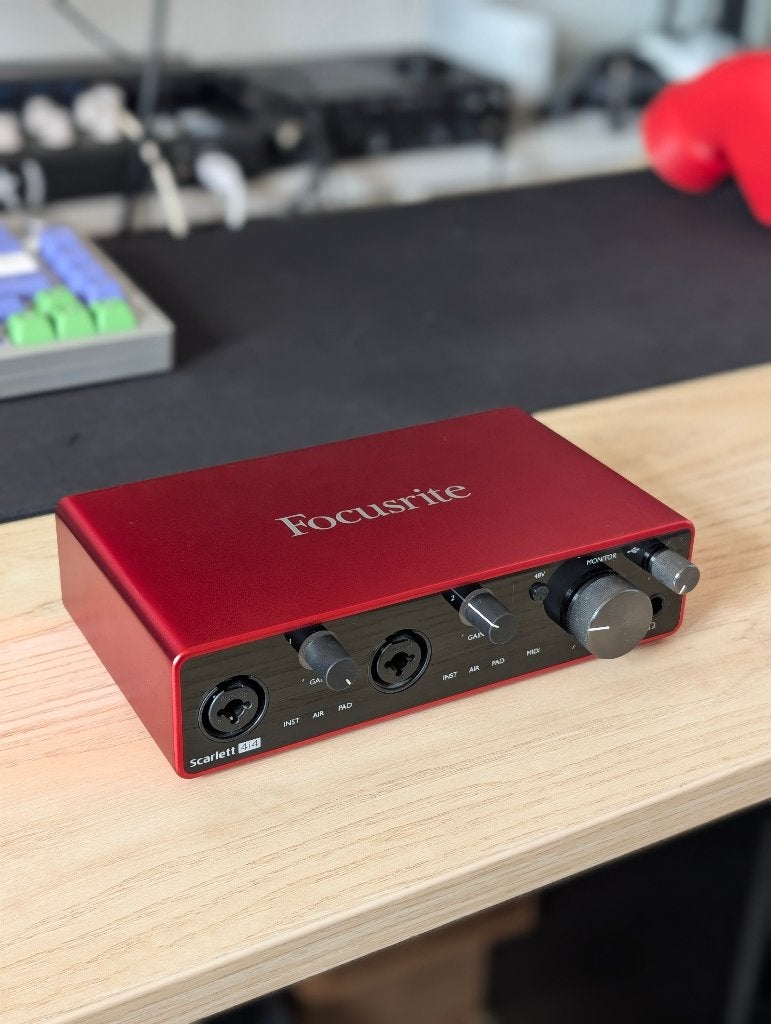 Focusrite Scarlett 4i4 3rd Gen, Ophalen of Verzenden, Zo goed als nieuw, Extern, Focusrite