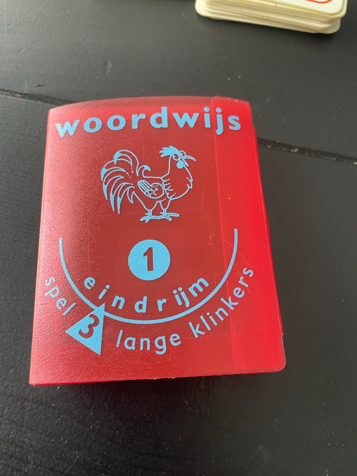 Woordwijs 1 Eindrijm - Spel 3 Lange Klinkers, Ophalen of Verzenden, Gebruikt, Taal en Lezen