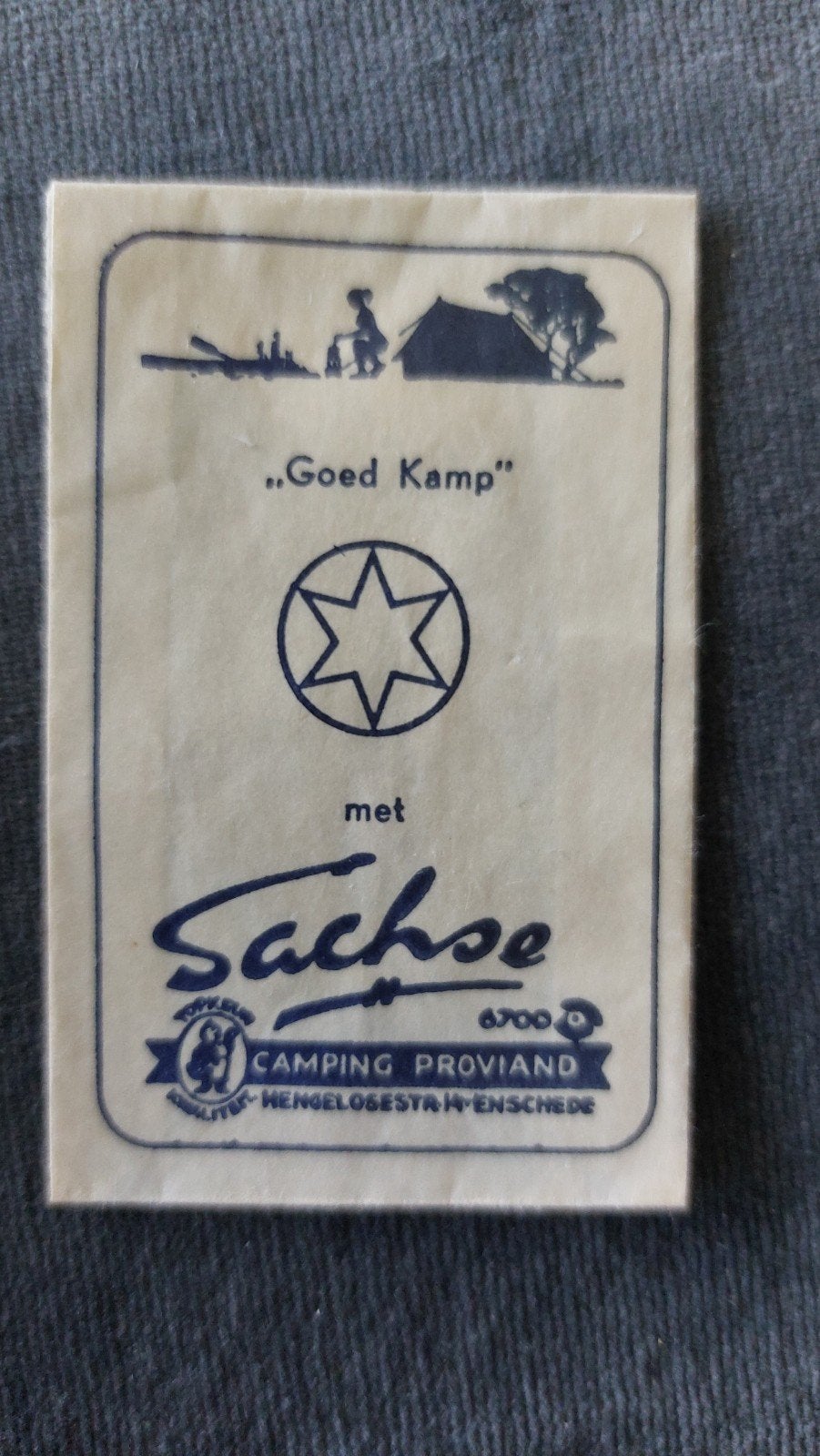 Enschede, "Goed Kamp" met Sachse, Verzenden, Nederland