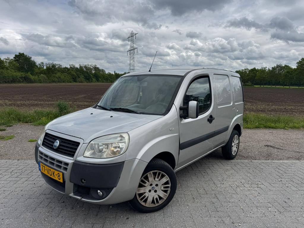 Fiat Doblo 1.9 JTD 2007, Auto's, Bestelauto's, Particulier, ABS, Airbags, Airconditioning, Bluetooth, Boordcomputer, Centrale vergrendeling