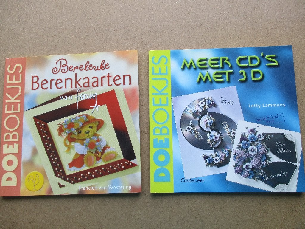 Kaarten maken - Francien Berenkaarten  +  meer CD's, Ophalen of Verzenden, Zo goed als nieuw, Overige thema's, Overige typen