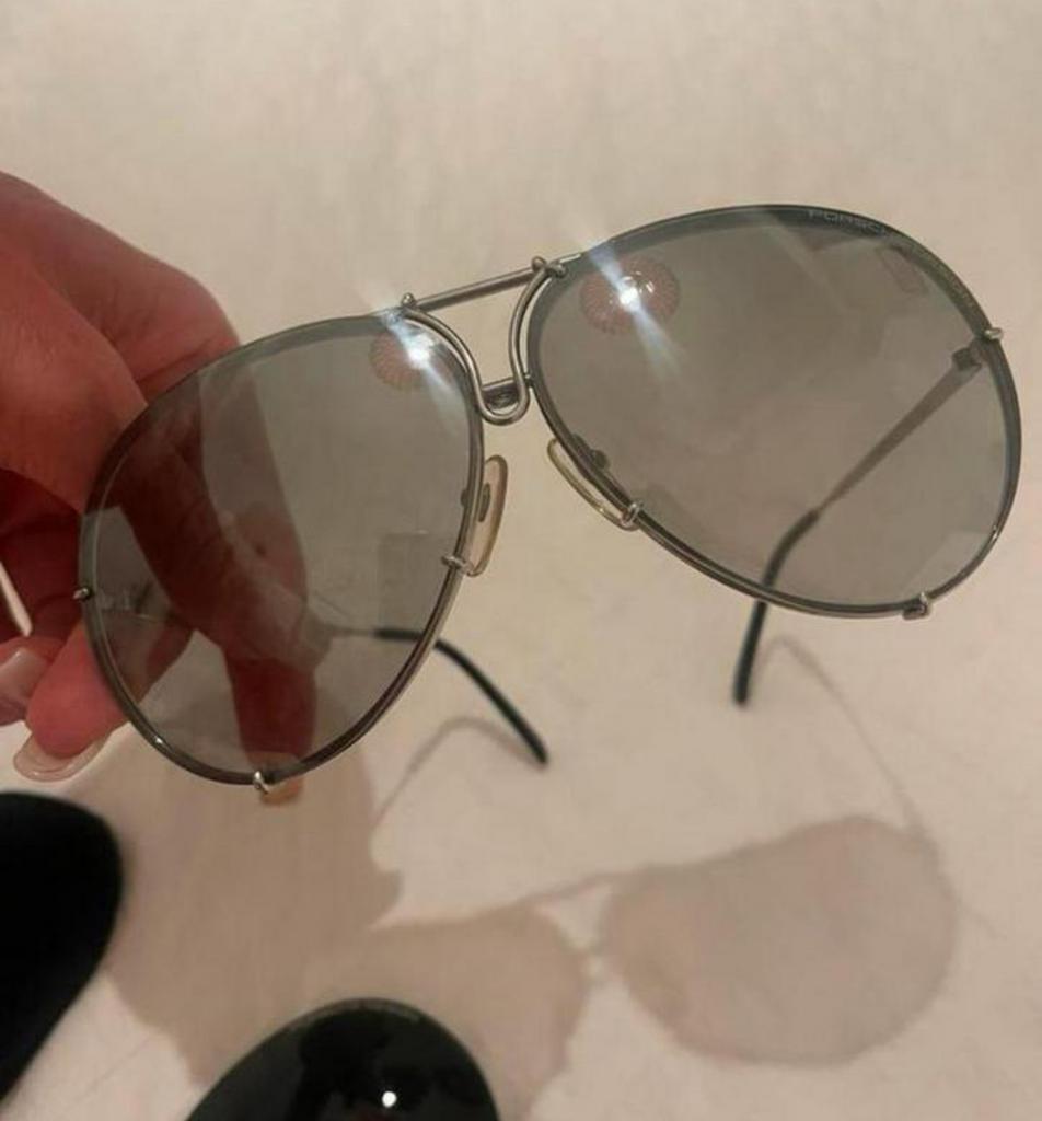 Porsche Design Zonnebril met Verwisselbare Glazen, Overige merken, Gebruikt, Zonnebril, Ophalen of Verzenden