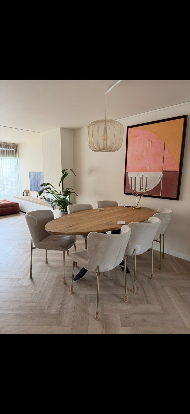 Westing Tess stoelen 6x, Huis en Inrichting, Stoelen, Ophalen, Overige materialen, Gebruikt, Wit