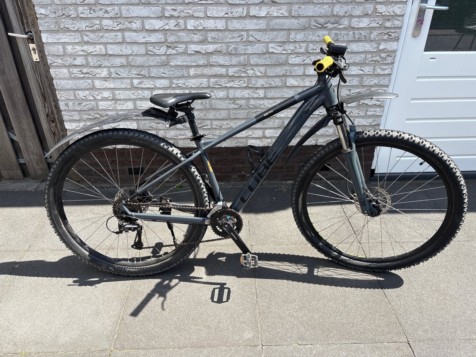 Cube Aim Pro Mountainbike - 2 jaar oud, 2024 model, Fietsen en Brommers, Gebruikt, Hardtail, Heren, Schijfrem
