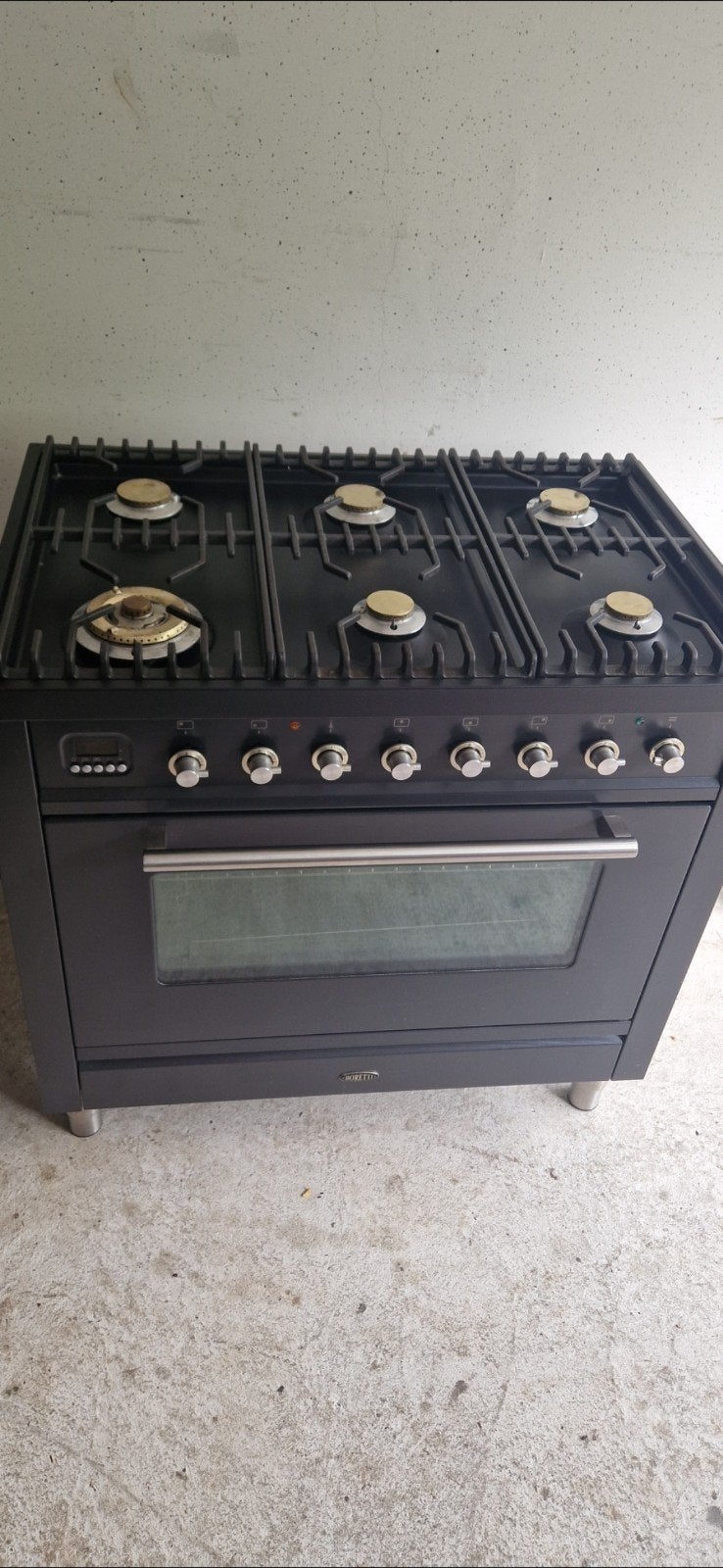boretti gasfornuis, 60 cm of meer, Ophalen of Verzenden, Zo goed als nieuw, Gas