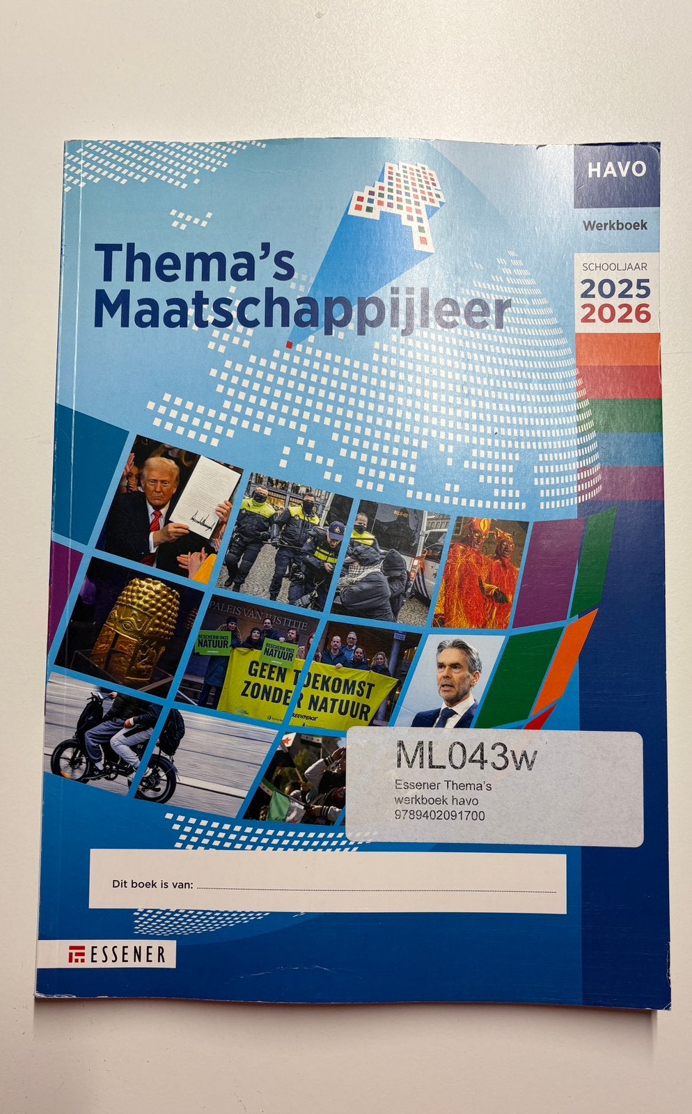 Thema’s maatschappelijleer Havo werkboek, Boeken, Ophalen of Verzenden, Zo goed als nieuw, HAVO, Maatschappijleer