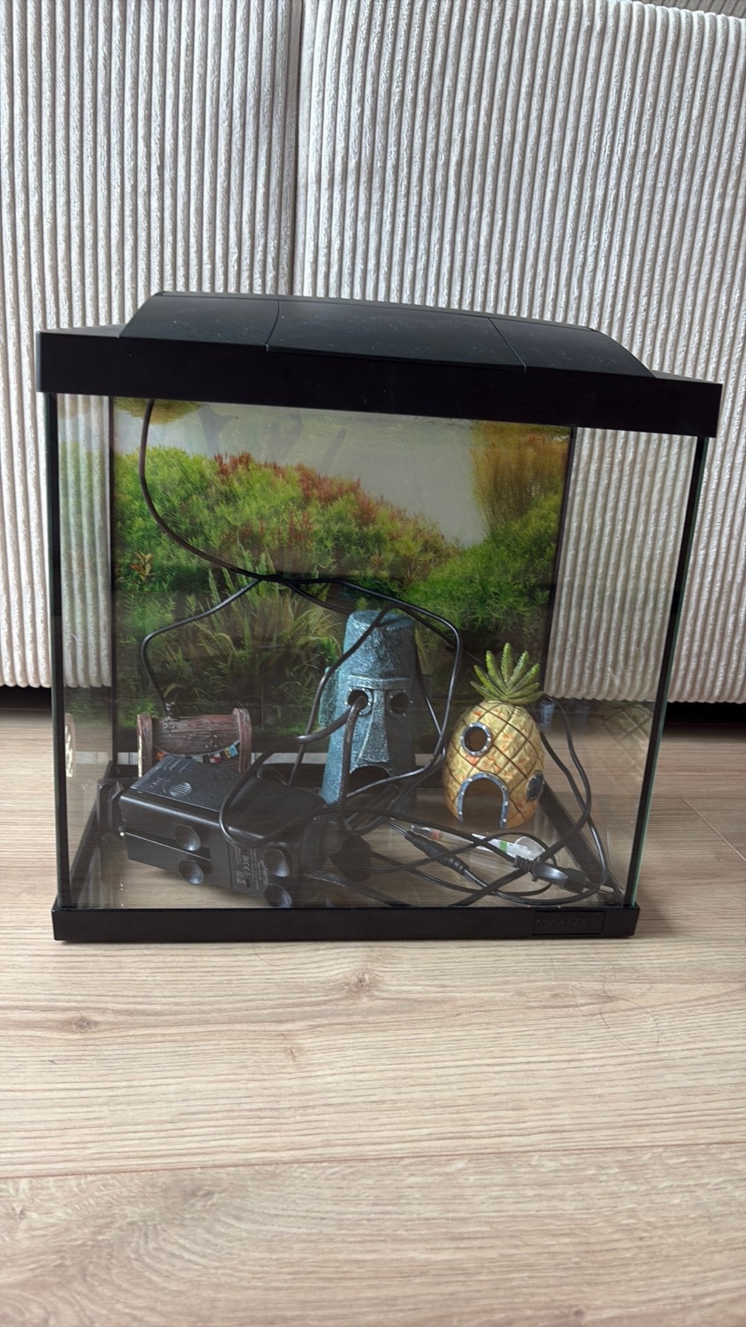 Aquarium 25L starter pack, Ophalen, Zo goed als nieuw, Leeg aquarium, Superfish