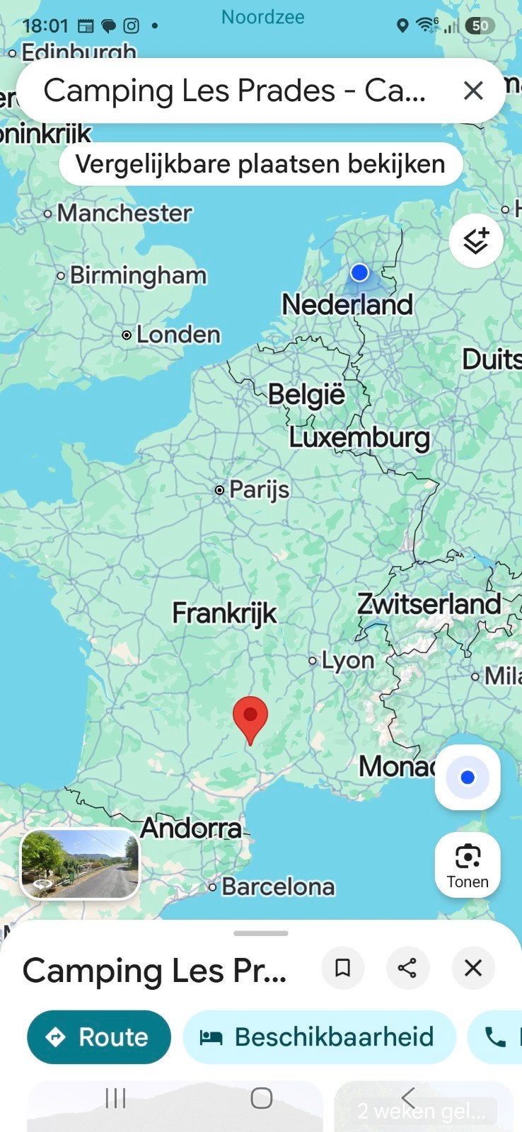 Stacaravan 4 personen op super leuke camping Gorges du Tarn, Internet, 2 slaapkamers, Landelijk, In bos