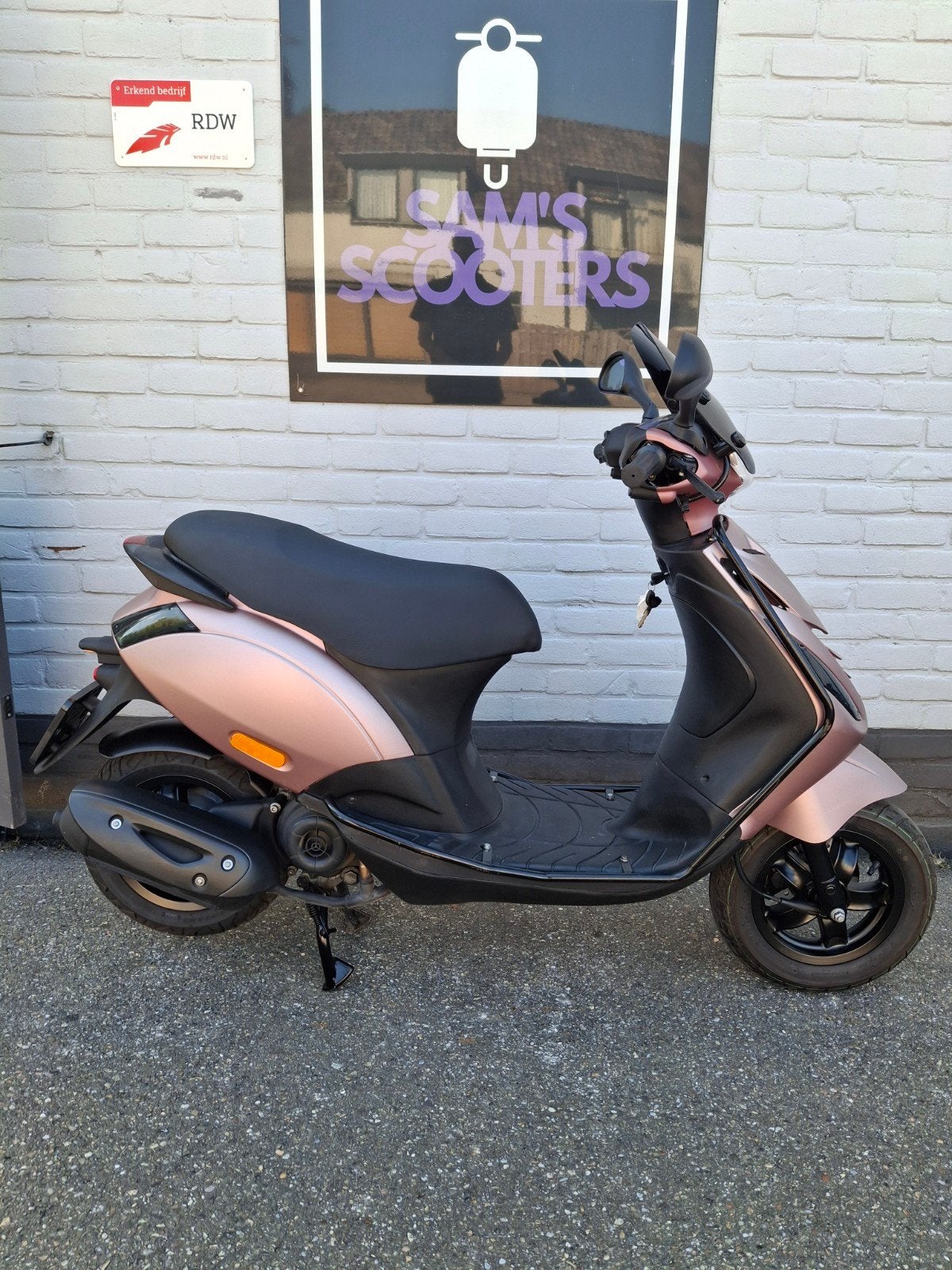 Piaggio Zip | 2020 | Rosé Gold | 12.880 KM | Garantie, Ophalen, Maximaal 45 km/u, Zip, Zo goed als nieuw