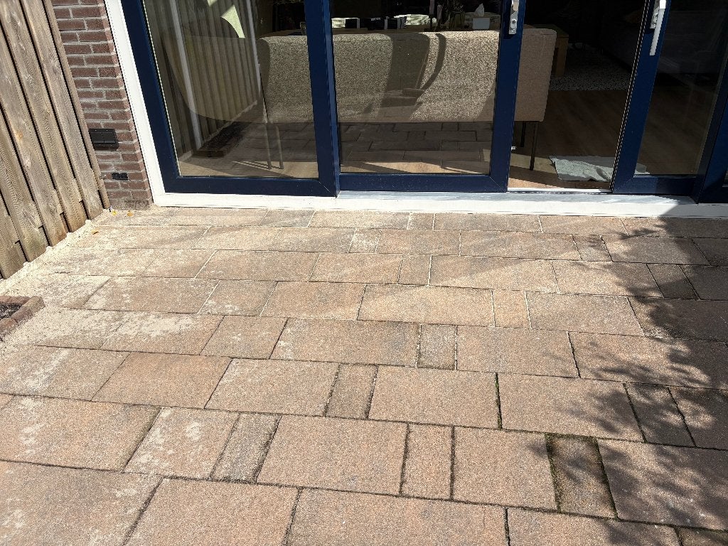 Terras tegels, Tuin en Terras, Tegels en Klinkers, Ophalen, Gebruikt, 10 m² of meer, Beton