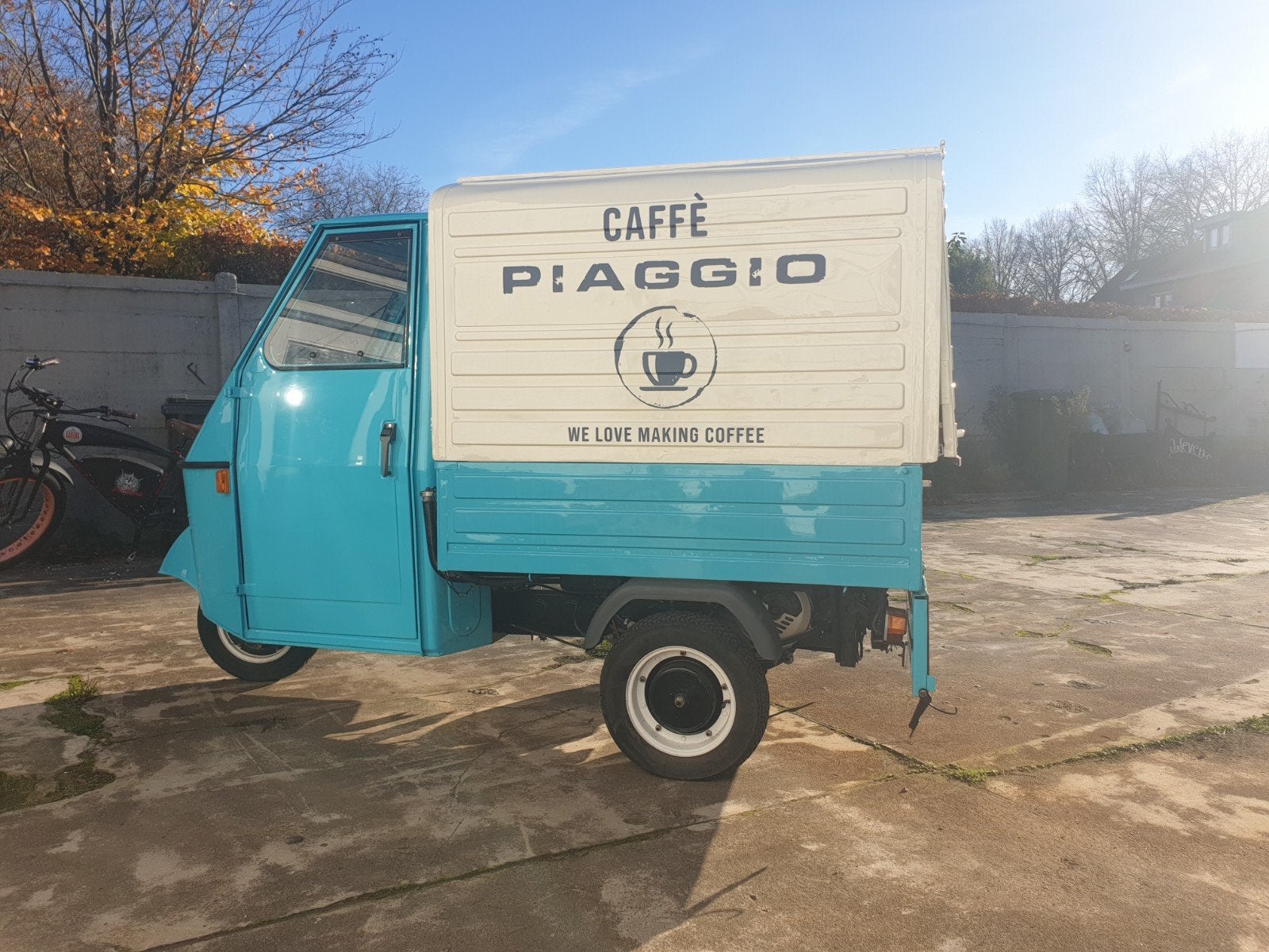 Vespa Piaggio Ape TL 2T 50cc - Koffiebar, Motorrijbewijs A, Overig, Vespa Piaggio, 11 kW of minder