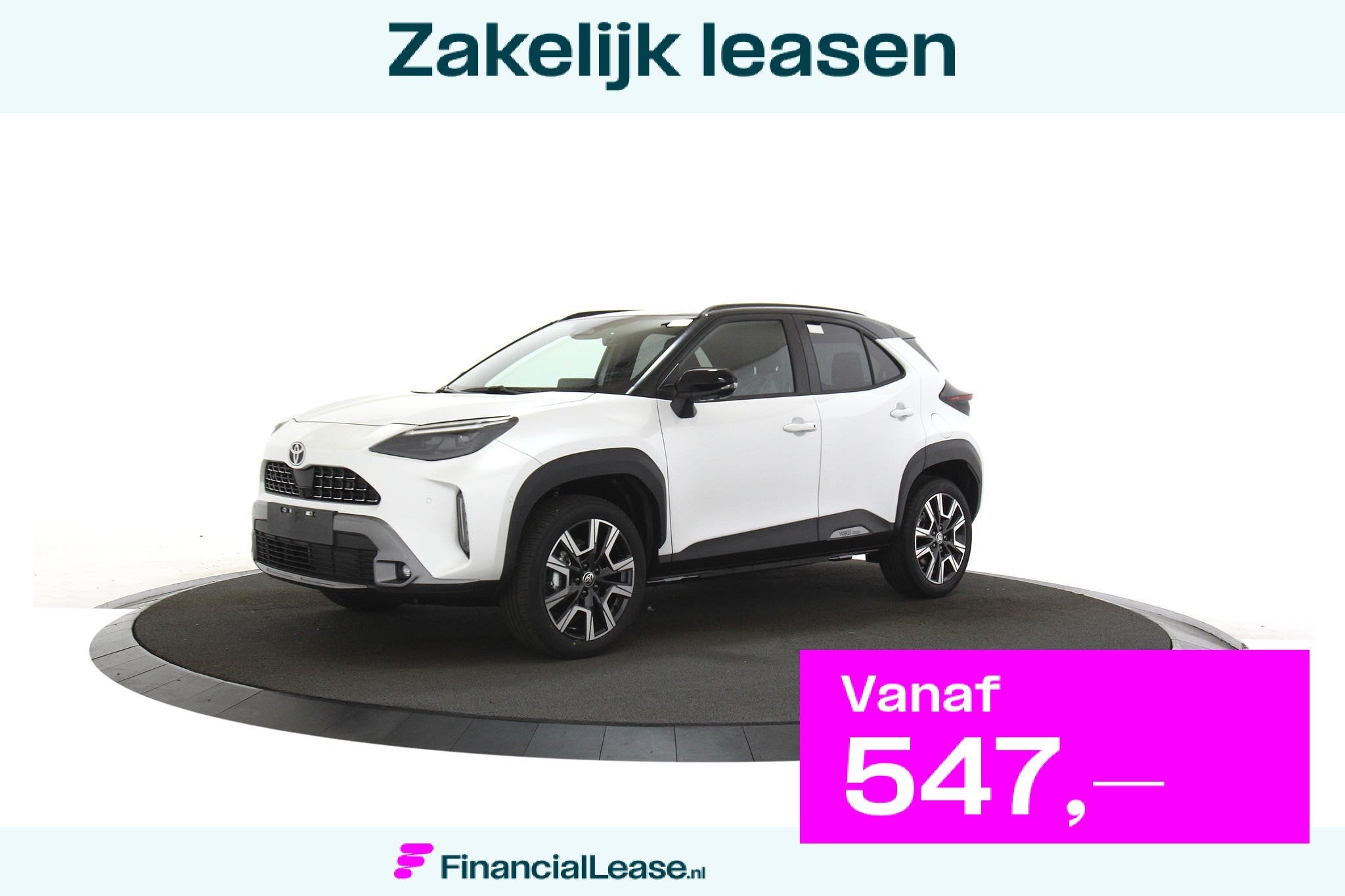 Toyota Yaris Cross 1.5 Hybrid 130 Executive Rondom zicht cam, 750 kg, 0 kWh, Wit, 1490 cc