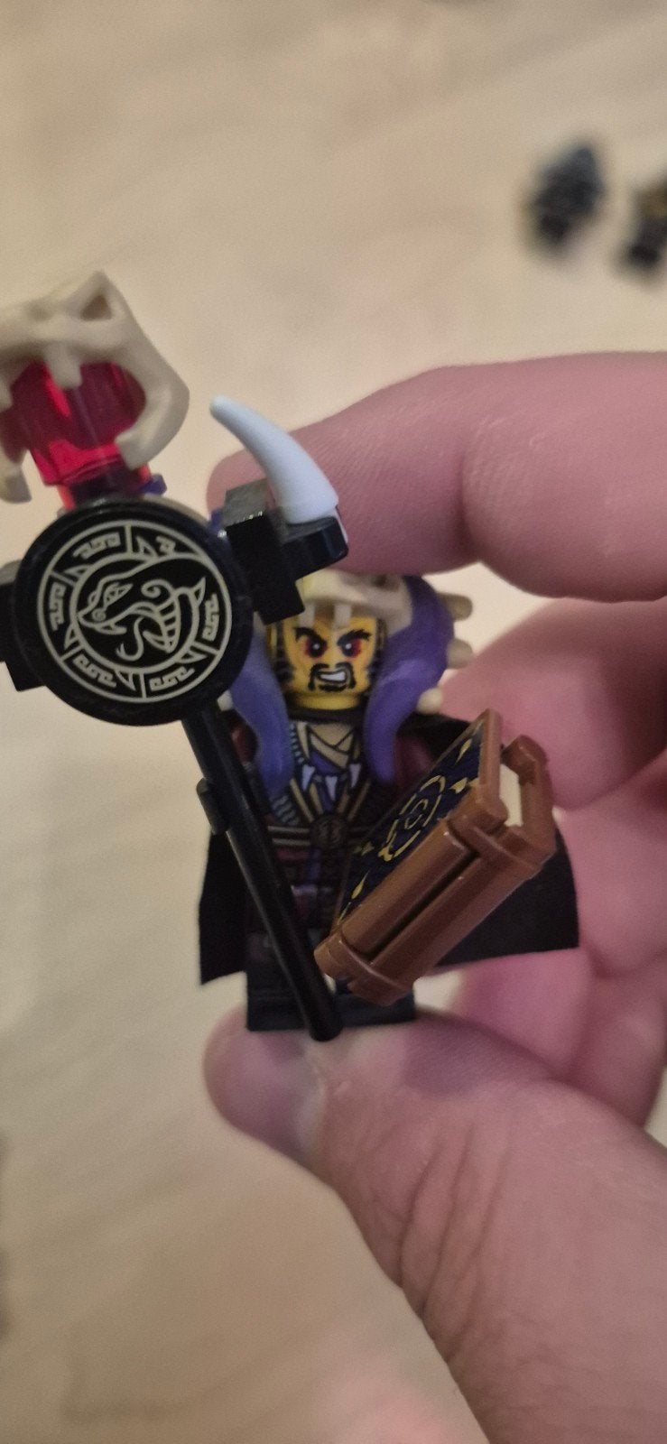 Lego Ninjago Meester Chen Minifiguur, Lego, Ophalen of Verzenden, Zo goed als nieuw, Minifiguur