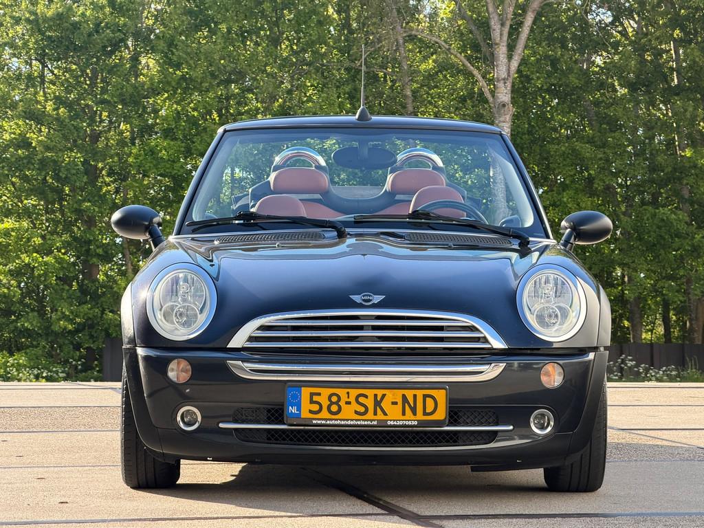 Mini Mini Cabrio 1.6 One Salt cabrio Zeer nette auto, Auto's, Gebruikt, 4 cilinders, Cabriolet, 4 stoelen