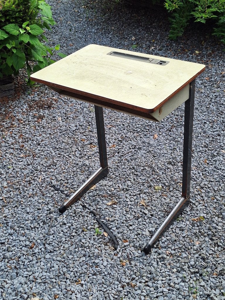 Schooltafel vintage, Kinderen en Baby's, Kinderkamer | Tafels en Stoelen, Ophalen, Gebruikt, Stoel(en)