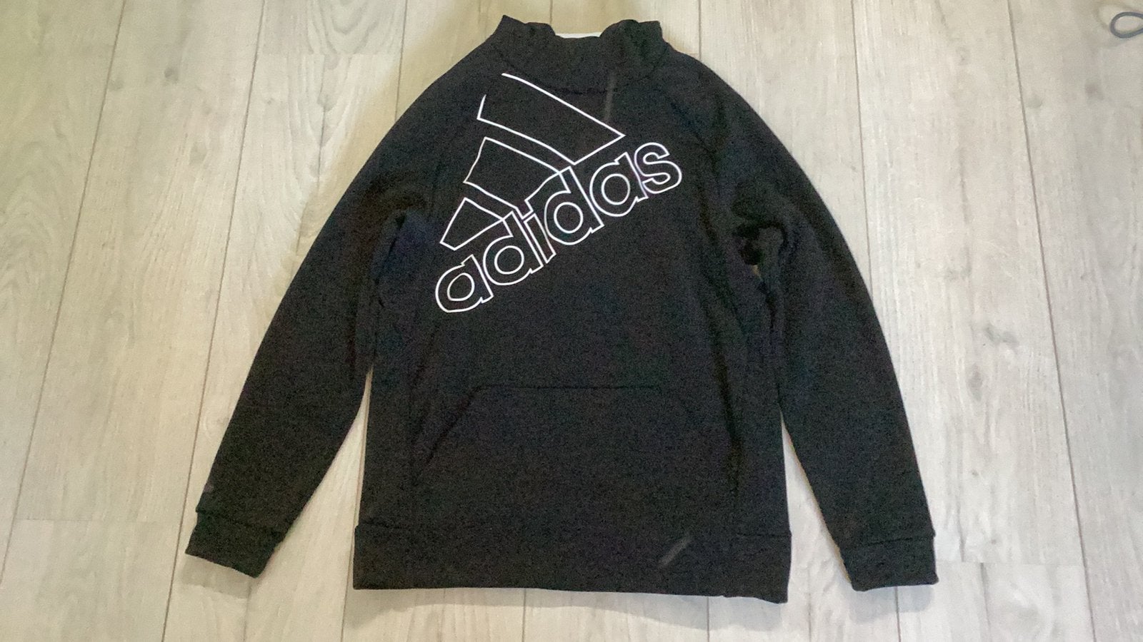 Adidas jongens hoodie maat 164, Ophalen of Verzenden, Gebruikt, Jongen, Trui of Vest