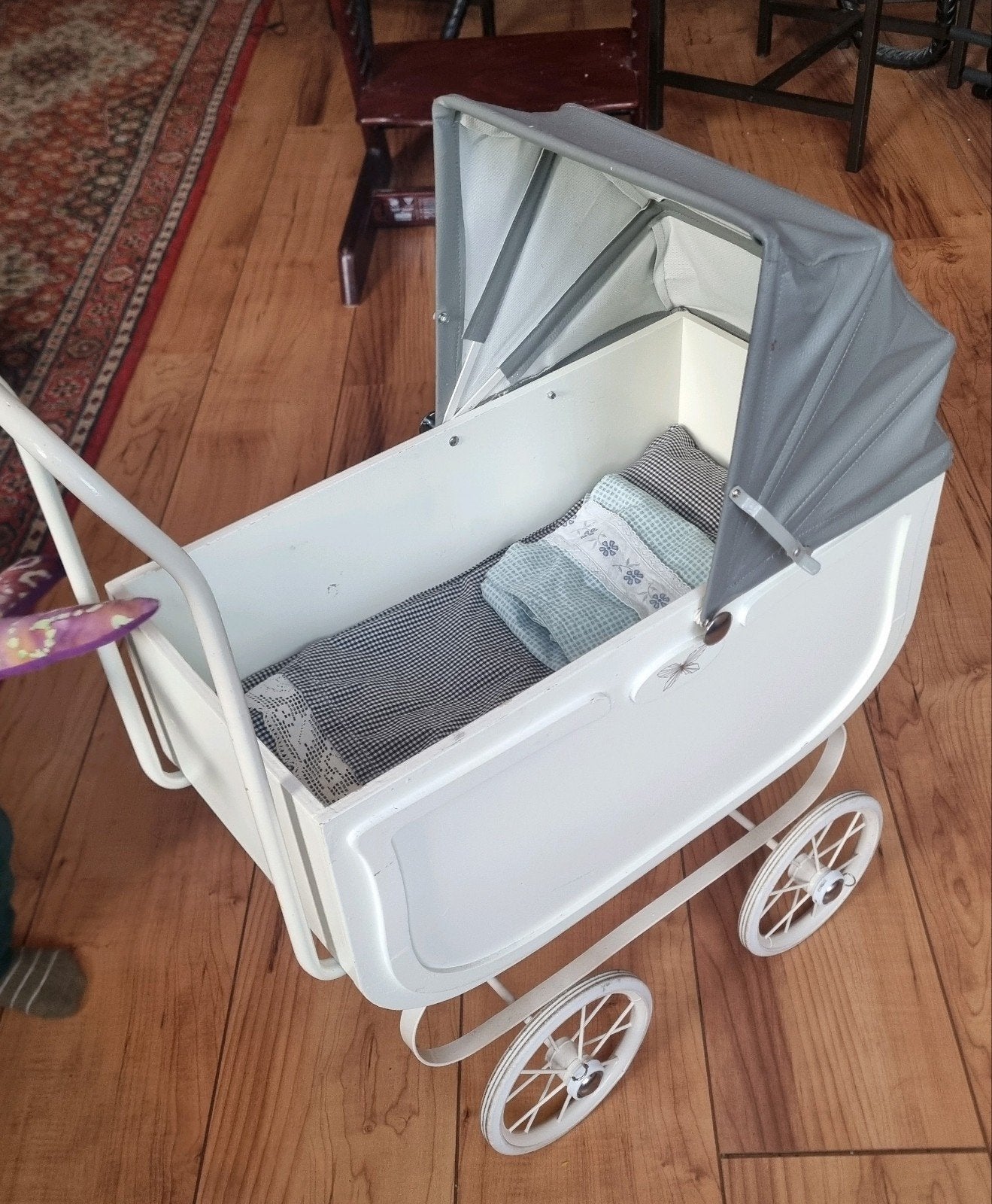 ByAstrup vintage retro poppenwagen, Ophalen