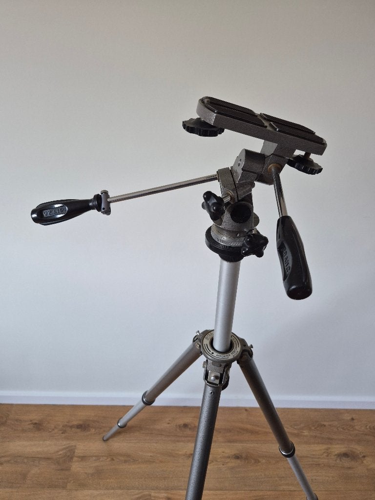 Gitzo Performance Statief 1.5m met R2 Driewegkop, Ophalen, Gebruikt, Middenzuil, Driepoot