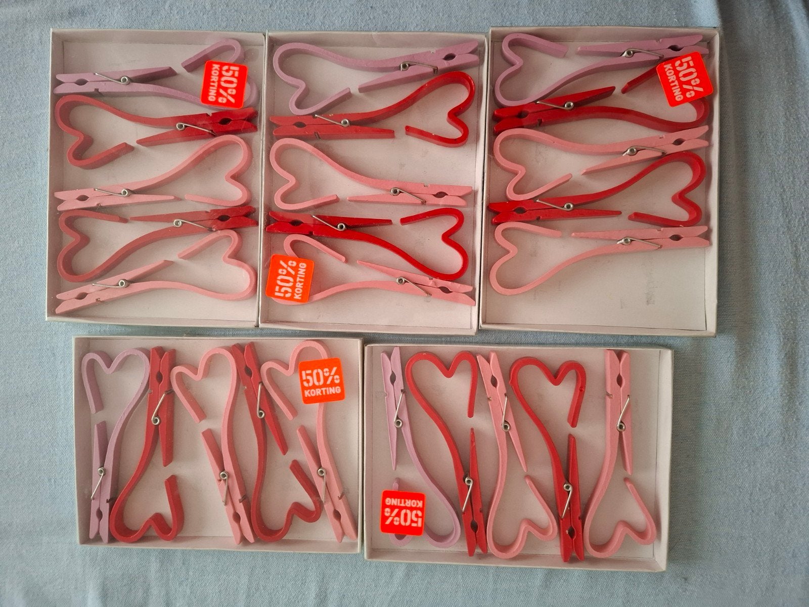 Hartjes knijpers, Ophalen of Verzenden, Nieuw, Versiering